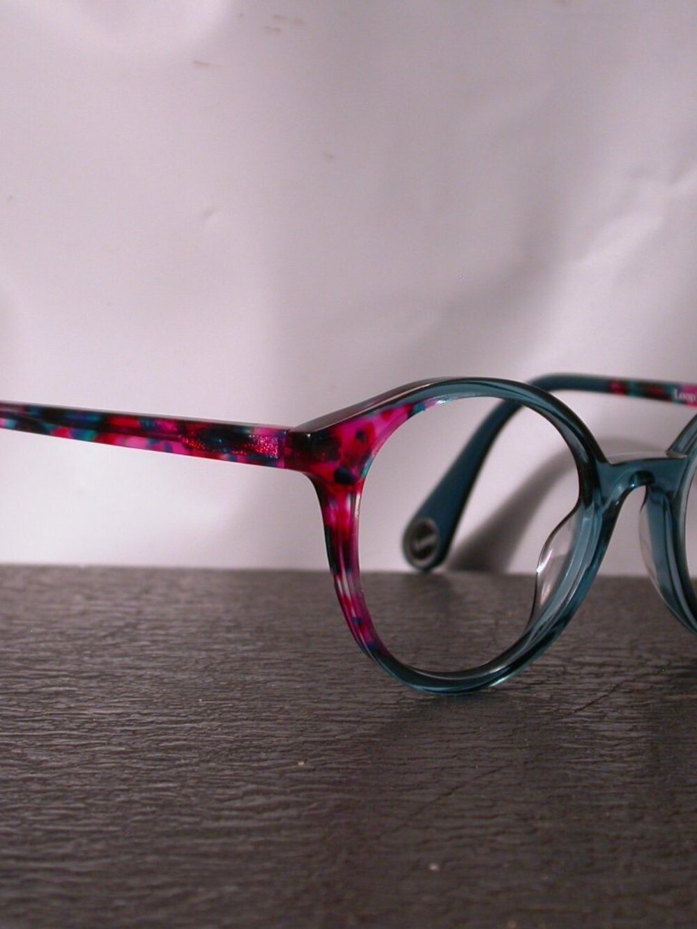 WOOW Loop In Blue and Pink Designer Eyeglasses Frames Made in Denmark